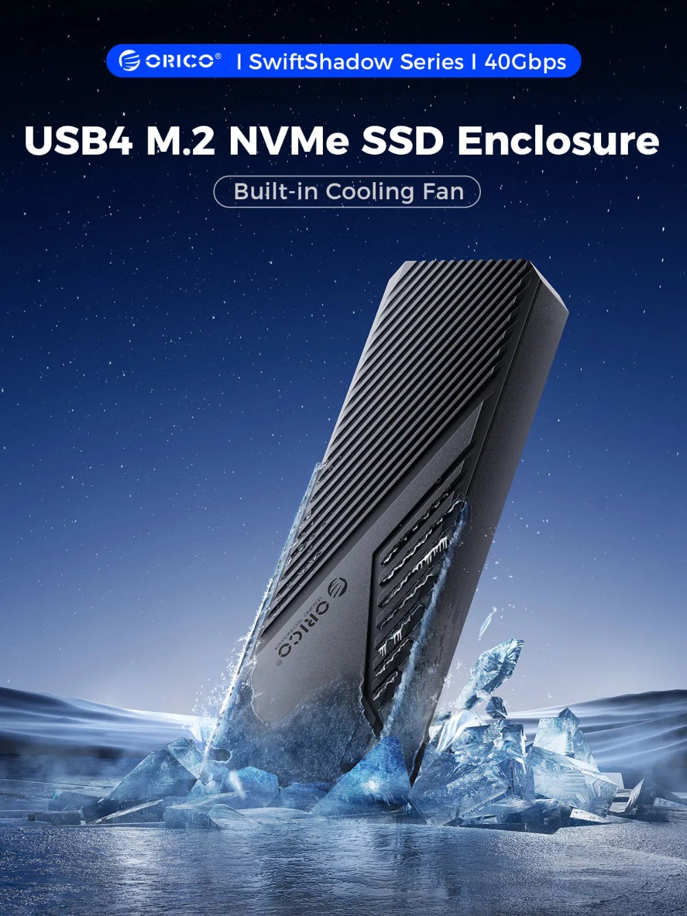 حافظة خارجية من الألومنيوم مع  - مراجعة Usb4 40Gbps External Ssd 8Tb وسعره