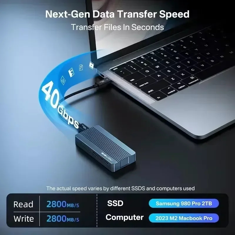 علبة خارجية من الألومنيوم لـ A - مراجعة 8Tb M2 Nvme Ssd وسعره