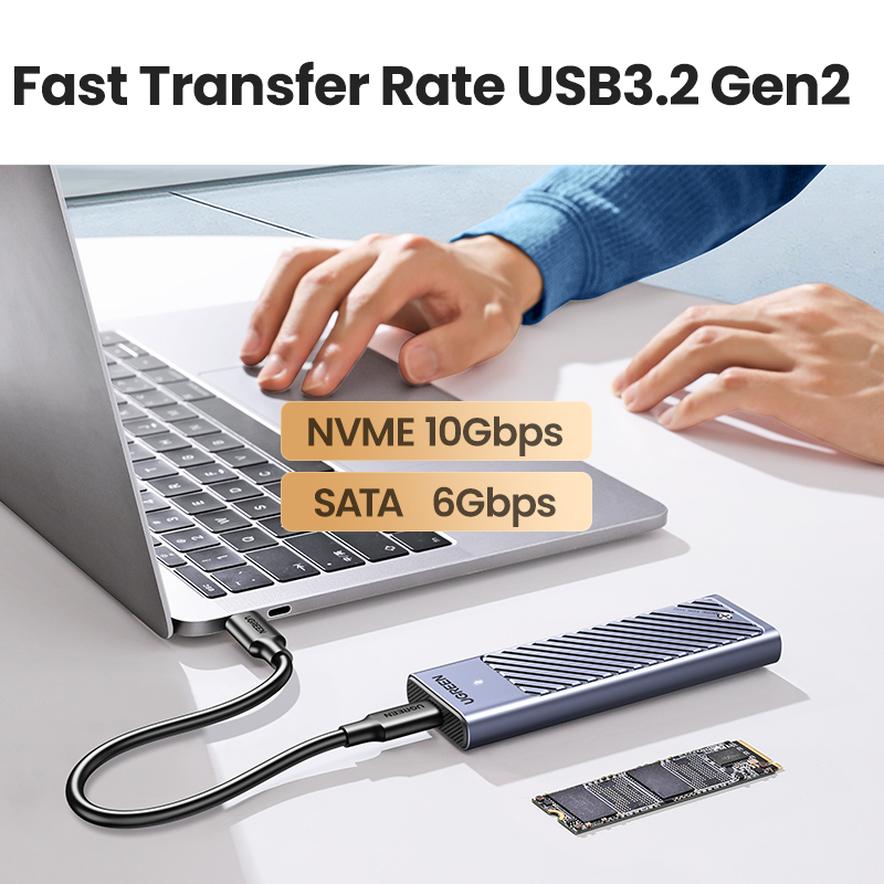 يوجرين M.2 NVMe SATA SSD محول  - مراجعة 8Tb M2 Nvme Ssd وسعره