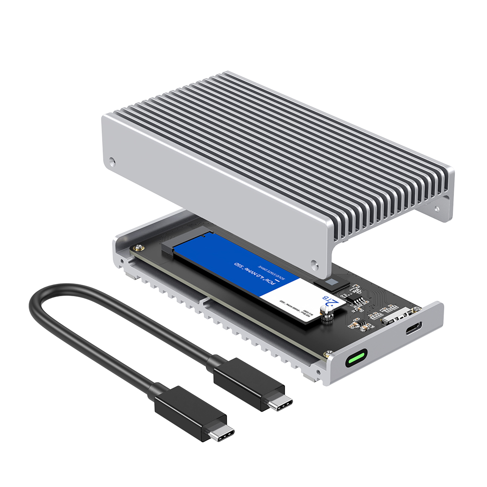 حاوية SSD خارجية بدون مروحة 40 - مراجعة Usb4 40Gbps External Ssd 8Tb وسعره