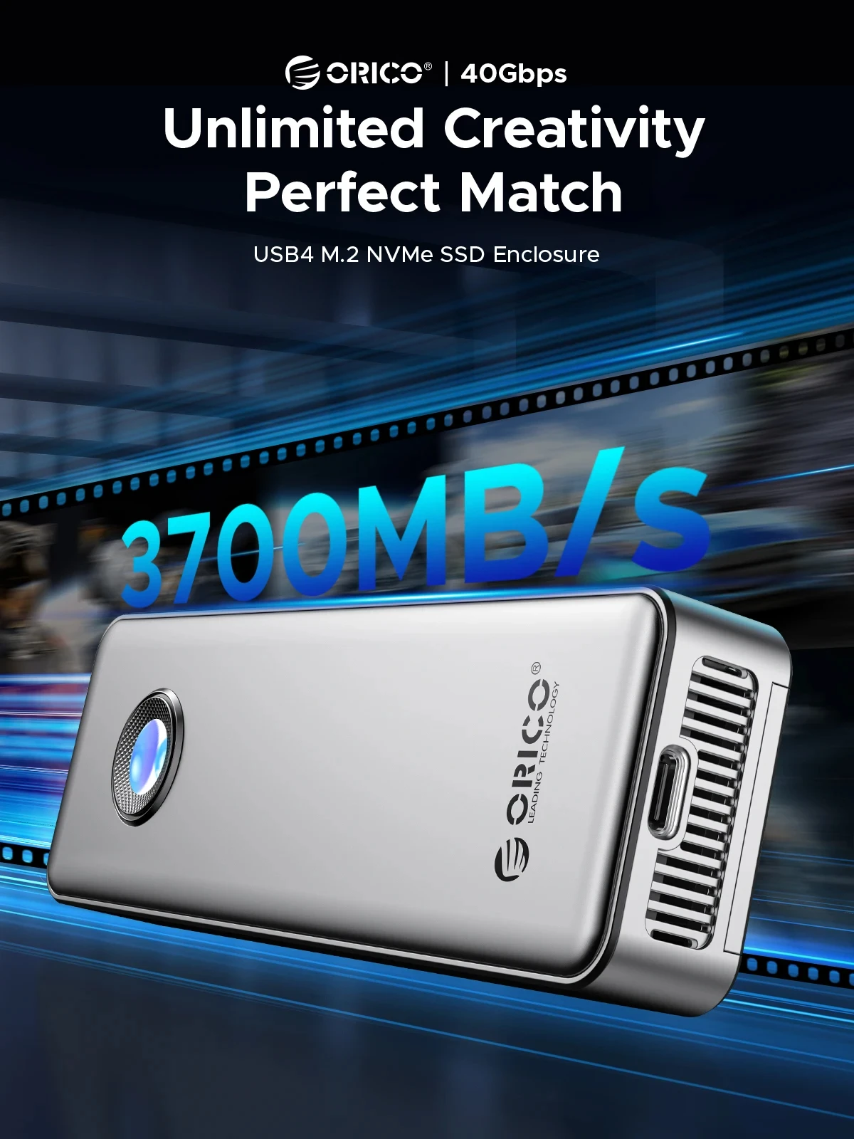 حافظة خارجية من الألومنيوم مع  - مراجعة Usb4 40Gbps External Ssd 8Tb وسعره