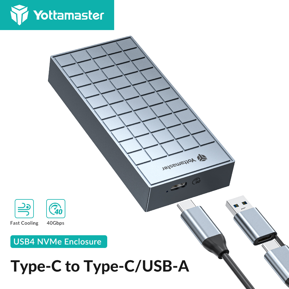 Yottamaster-حافظة قرص صلب خارج - مراجعة Thunderbolt 4 External Ssd 4Tb وسعره