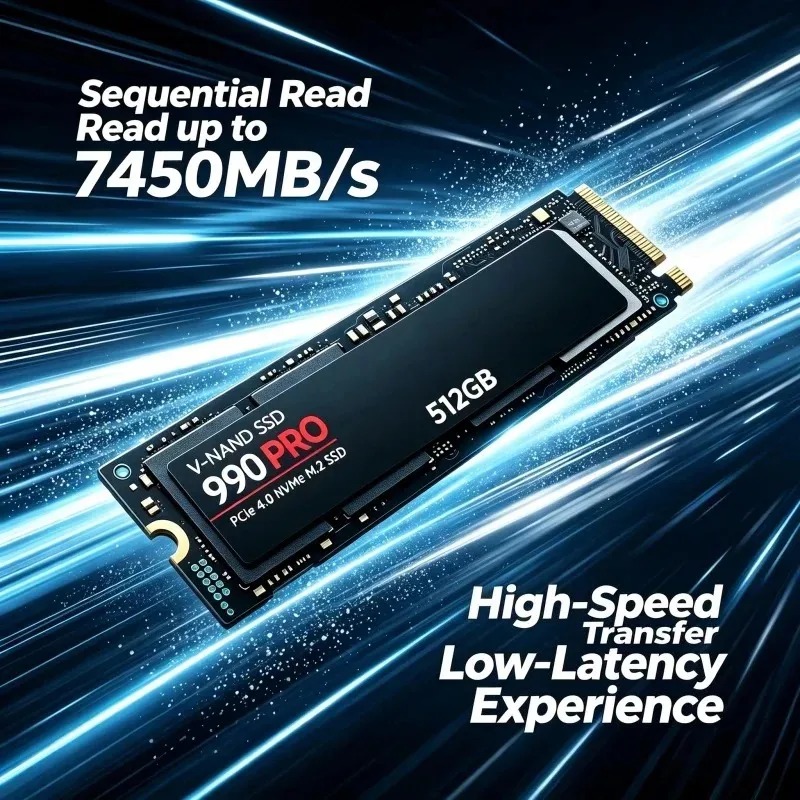 990 PRO SSD أصلي – 512GB/1TB/2 - مراجعة Pcie 4.0 4Tb 2280 Ssd 7450Mbps وسعره